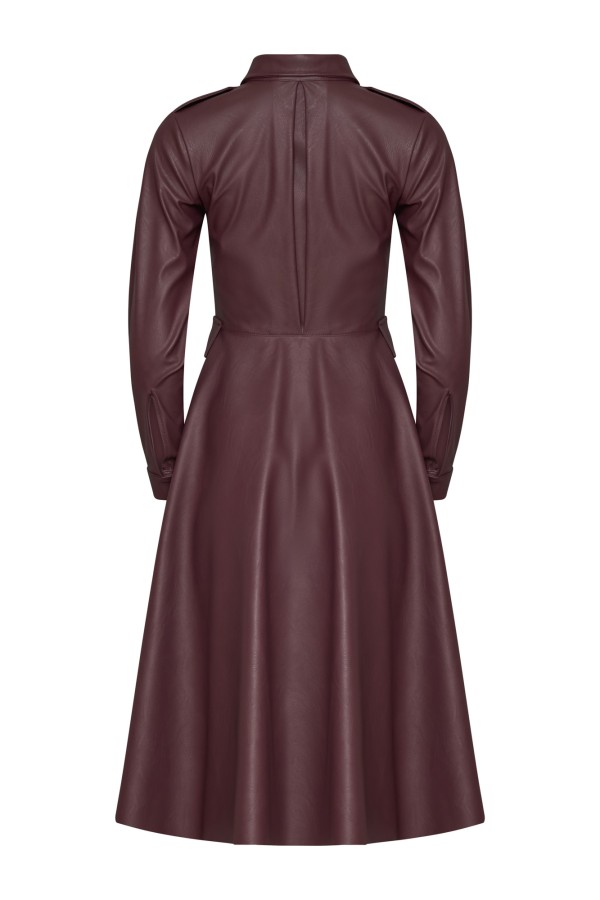 Dress ST-105 Brown - Image 2