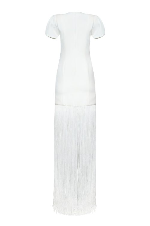 Dress ST-3039 White - Image 2