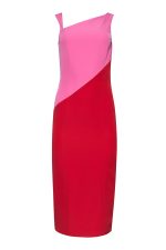 Dress ST-3041 Pink/Red