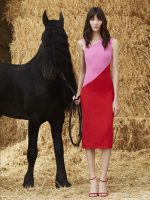 Dress ST-3041 Pink/Red - Image 3