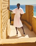 Midi Volan Dress ST-6006 Pink