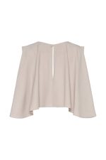 Cropped Blouse ST-6011 Nude - Image 4
