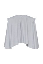 Cropped Blouse ST-6011 Grey - Image 4