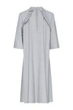 Midi Volan Dress ST-6015 Grey - Image 3