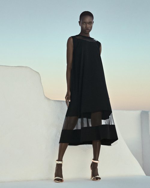 Midi Dress ST-6016 Black - Image 1