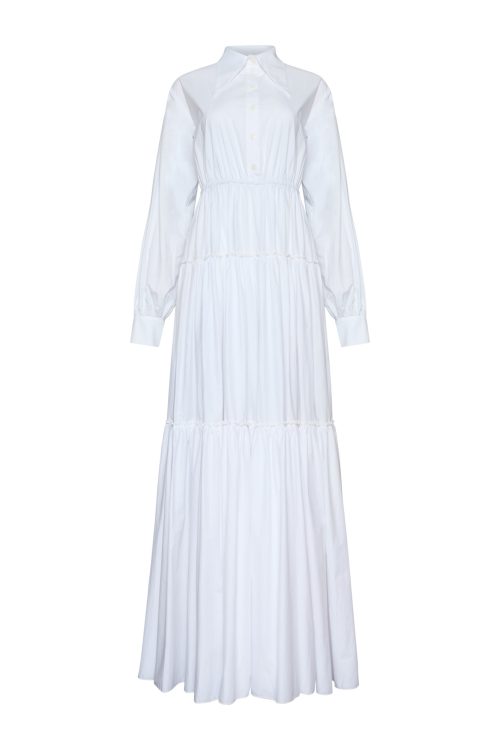 Maxi Dress ST-6017 White - Image 2