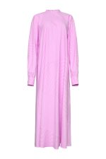 Long-sleeve Maxi Dress ST-6030 Pink Stripe - Image 2