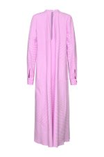 Long-sleeve Maxi Dress ST-6030 Pink Stripe - Image 3