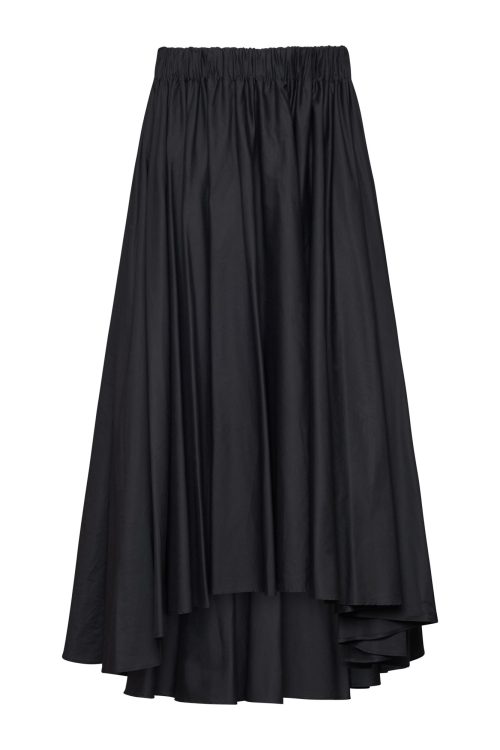 Pleated Puff Skirt ST-6045 Black - Image 2