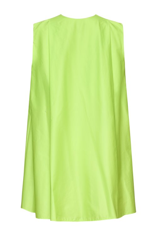 Loose-fitting Straight Dress ST-6050 Lime - Image 3