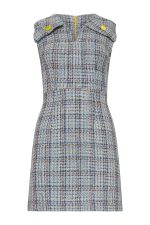 Tweed Mini Dress ST-6064 Yellow - Image 2