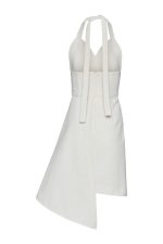 Mini Dress Tweed ST-6080 Off White - Image 3