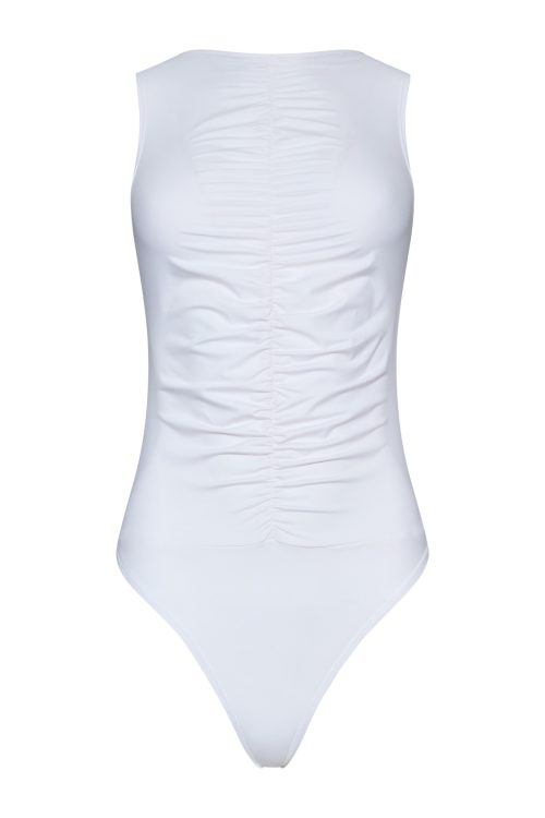 Ruched Body ST-6094 White - Image 2