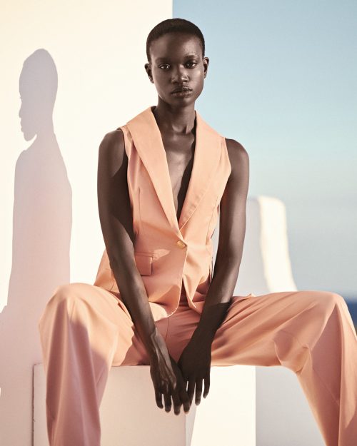 Vest ST-6063 Peach - Image 1