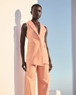 High-waisted Bottom ST-6062 Peach