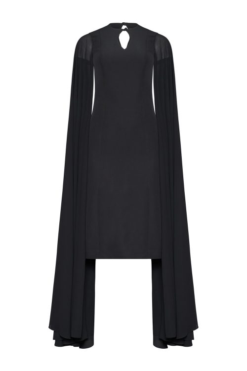 Flowing Grace Dress ST-5001 Black - Image 1