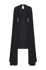 Flowing Grace Dress ST-5001 Black - Image 2