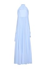 Cape Gown Dress ST-5015 Light Blue