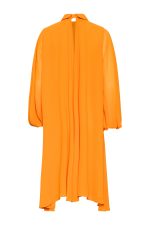 Flowy Midi Dress ST-5029 Orange - Image 2