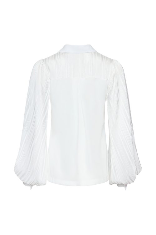 Structured Collar Shirt ST-5046 White - Image 2