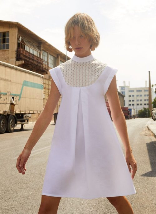 Dress ST-2042 White - Image 1