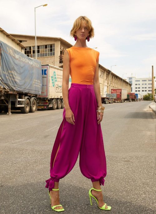 Trousers ST-2049 Majenta - Image 1