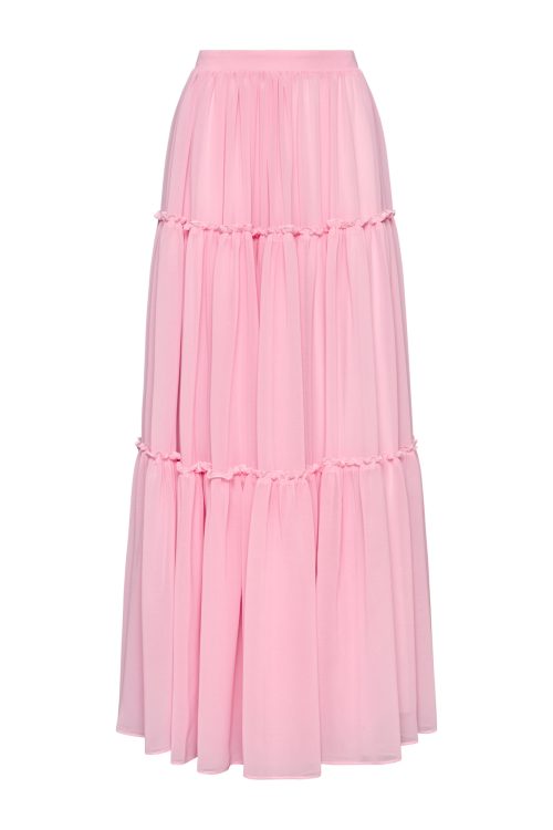 Pleated Skirt ST-5006 Pink - Image 1