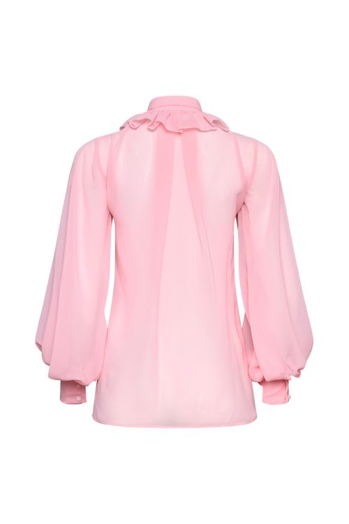 Powder Ruffled Shirt ST-5007 Pink - Image 2