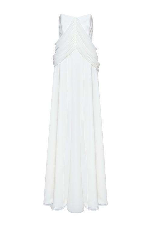Ethereal Maxi Dress ST-5033 White - Image 1