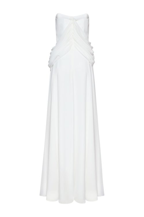 Ethereal Maxi Dress ST-5033 White - Image 2