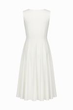 ST-1 Romantic Midi Dress - White - Image 5