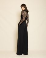 High - Waist Wide - Leg Trousers ST-0146 Black - Image 3