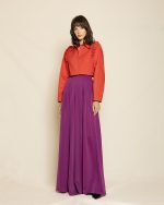 Cropped Jacket ST-0178 Red