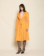 Belted Trench Coat ST-0180 Orange