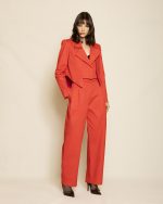 Statement Tailored Blazer ST-0181 Red
