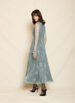 Ethereal Lace Maxi Dress ST-0130 Mint Green - Image 3