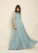 Graceful Lace Gown ST-0151 Mint Green